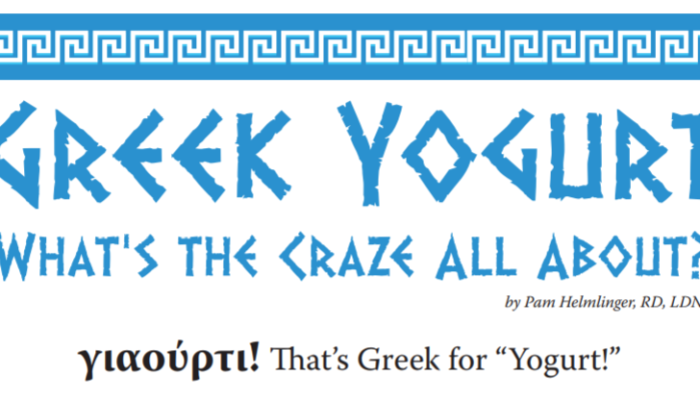 Greek Yogurt What’s the Craze All About?