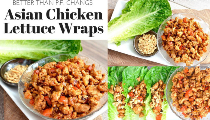 Asian Chicken Lettuce Wraps